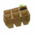 TORFOWE DONICZKI EKOLOGICZNE KWADRATOWE RAZEM DO ROZSADY 6 x 6 cm 30 sztuk 5419