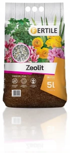 ZEOLIT OGRANICZA PAROWANIE WODY PODŁOŻA FERTILE 5L