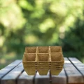 TORFOWE DONICZKI EKOLOGICZNE KWADRATOWE RAZEM DO ROZSADY 6 x 6 cm 30 sztuk 5422