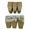 TORFOWE DONICZKI EKOLOGICZNE KWADRATOWE RAZEM DO ROZSADY 6 x 6 cm 30 sztuk 5423