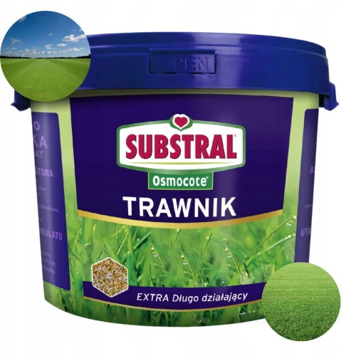 SUBSTRAL NAWÓZ DO TRAWY OSMOCOTE 2W1 WIELOSKŁADNIKOWY GRANULAT 15KG