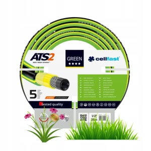 WĄŻ OGRODOWY CELLFAST GREEN ATS2 1/2" 5 WARSTWOWY DŁUGOŚĆ: 25M 15-100