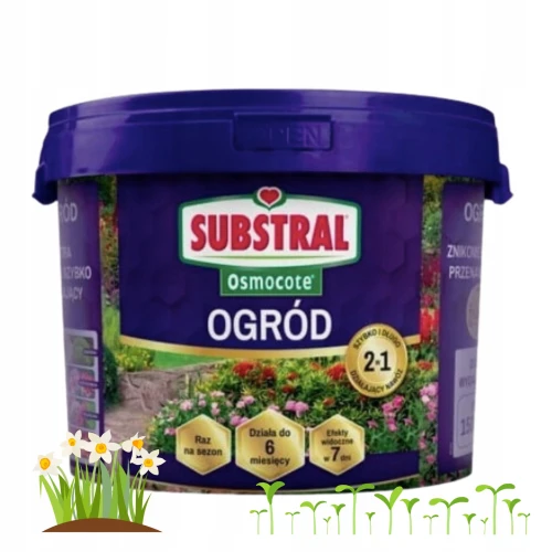 SUBSTRAL NAWÓZ OSMOCOTE DO OGRODU WIELOSKŁADNIKOWY GRANULAT 4,5KG