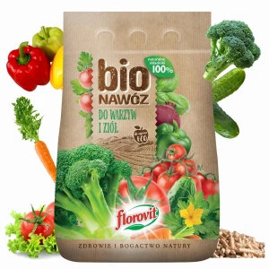 BIO NAWÓZ DO WARZYW I ZIÓŁ FLOROVIT PRO NATURA EKOLOGICZNY 5L