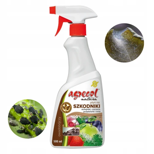 AGRECOL PREPARAT MA MSZYCE OCHOJNIKI CZERWCE PRZĘDZIORKI SKUTECZNY 500ML