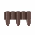 OBRZEŻE PALISADA TWORZYWO SZTUCZNE CELLFAST 240CMX8,5CM BRĄZOWY ECO 5876