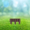 OBRZEŻE PALISADA TWORZYWO SZTUCZNE CELLFAST 240CMX8,5CM BRĄZOWY ECO 5877