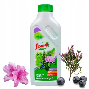 FLOROVIT NAWÓZ WIELOSKŁADNIKOWY PŁYN DO ROŚLIN KWAŚNOLUBNYCH BORÓWEK 1,1KG