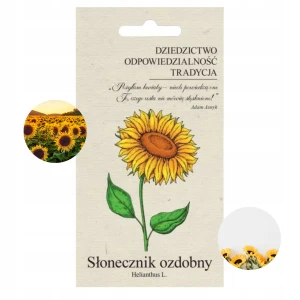 NASIONA SŁONECZNIKA ŚREMSKI OZDOBNY NATURALNY BLASK W TWOIM OGRODZIE 1G