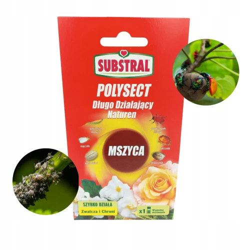 SUBSTRAL POLYSECT DŁUGO DZIAŁAJĄCY NATUREN TARCZNIK PRZĘDZIOREK MSZYCA 20ML