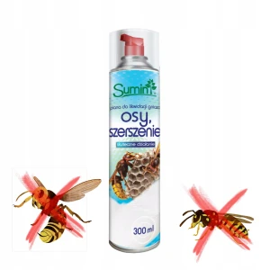 SUMIN SPRAY PIANA OSY SZERSZENIE LIKWIDACJA GNIAZD SKUTECZNIE ZWALCZA 300ML