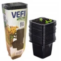 DONICZKI KWADRATOWE DO WYSIEWU VEFI NA ROZSADY 6x6x6 cm PLASTIKOWE 40 sztuk 6886