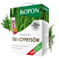 NAWÓZ DO TUI I CYPRYSÓW BIOPON GRANULAT DO THUJE I KRZEWY 3kg na 120 roślin 7018