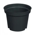 DONICZKA 1,5L PRODUKCYJNA CZARNA Z DZIURAMI DO WYSIEWU SBX O ŚREDNICY 15CM 7144