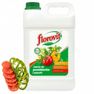 NAWÓZ PŁYNNY FLOROVIT DO POMIDORÓW I PAPRYKI 3L - 2,8KG KONCENTRAT 4N-5P-8K