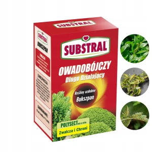 POLYSECT BUKSZPAN SUBSTRAL ZWALCZA ĆMĘ BUKSZPANOWĄ ROŚLINY OZDOBNE 100ML