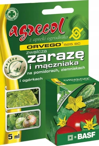 ORVEGO 525SC NA ZARAZĘ I MĄCZNIAKA W WARZYWACH 5ml