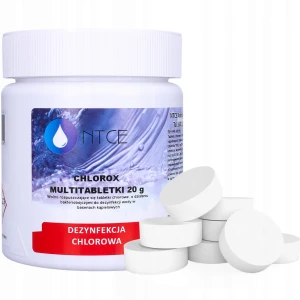 CHLOROX MULTITABLETKI CHLOROWE MAŁE 20g NTCE 25 TABLETEK CHLOROWYCH