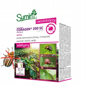 CORAGEN 200 SC SUMIN NA STONKĘ ZIEMNIACZANĄ OWOCÓWKI BIELINKI ZWÓJKI 30ml
