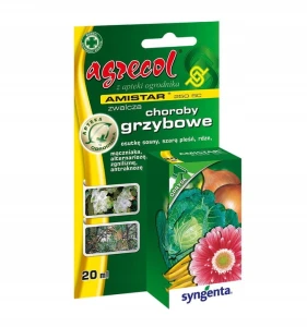 AMISTAR 250SC ZWALCZA CHOROBY GRZYBOWE 20ml