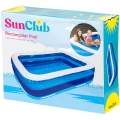 BASEN DMUCHANY ROZPOROWY PROSTOKĄTNY DUŻY SUNCLUB 262 x 175 cm 7393