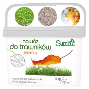 NAWÓZ JESIENNY DO TRAWY TRAWNIKA SUMIN DO TRAWNIKÓW BEZ AZOTU 5kg NA 125m²
