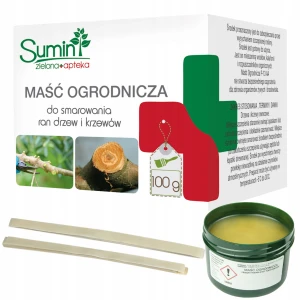 MAŚĆ OGRODNICZA NA RANY PO CIĘCIU GAŁĘZI DO SZCZEPIEŃ DRZEW SUMIN 100g