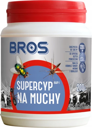 SUPERCYP 6WP OPRYSK NA MUCHY BROS 200g