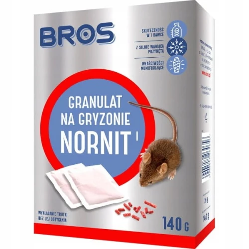 NORNIT GRANULAT NA GRYZONIE TRUTKA BROS 140G