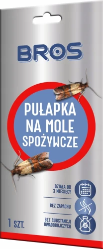 PUŁAPKA FEROMONOWA NA MOLE SPOŻYWCZE BROS