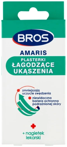 AMARIS PASTERKI ŁAGODZĄCE UKĄSZENIA 20SZT BROS