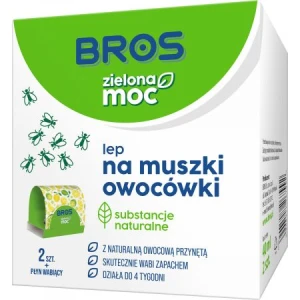 LEP NA MUSZKI OWOCÓWKI ZIELONA MOC BROS