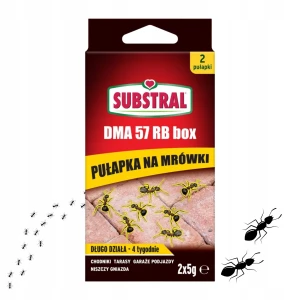 SUBSTRAL PUŁAPKA PRZECIWKO MRÓWKOM ZWALCZA GNIAZDA SKUTECZNY 2X5G