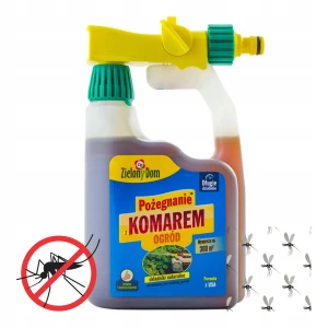 ZIELONY DOM ROZPYLACZ AEROZOL PRZECIKWO KOMAROM POŻEGNANIE SKUTECZNY 950ML