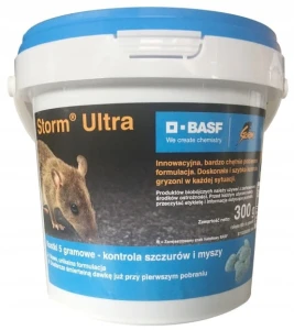 STORM ULTRA MOCNA TRUTKA NA MYSZY I SZCZURY 300g
