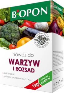 NAWÓZ DO WARZYW I ROZSAD POMIDORÓW OGÓRKÓW 1KG