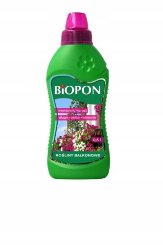 NAWÓZ DO ROŚLIN BALKONOWYCH BIOPON 500ml