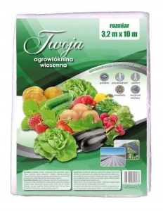 AGROWŁÓKNINA WIOSENNA BIAŁA OKRYCIOWA 3,2 x 10 m