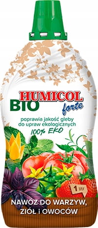 BIOHUMICOL FORTE NAWÓZ DO WARZYW I ZIÓŁ AGRECOL 1l