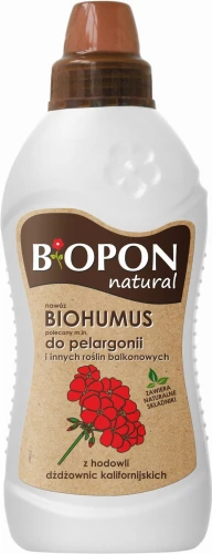 BIOHUMUS DO PELARGONII EKO NAWÓZ BIOPON 1l