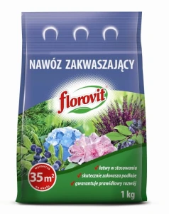 NAWÓZ ZAKWASZAJĄCY PODŁOŻE FLOROVIT 1 kg na 35 m²