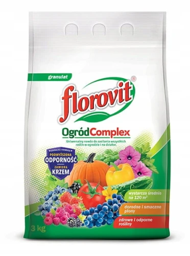 NAWÓZ FLOROVIT OGRÓD COMPLEX UNIWERSALNY 3kg