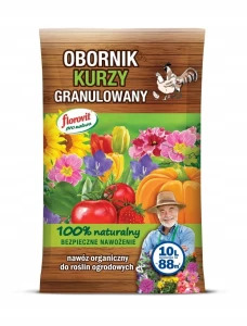 OBORNIK KURZY NAWÓZ ORGANICZNY FLOROVIT 10l