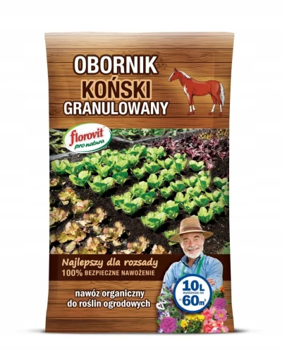 OBORNIK KOŃSKI NAWÓZ ORGANICZNY FLOROVIT 10l