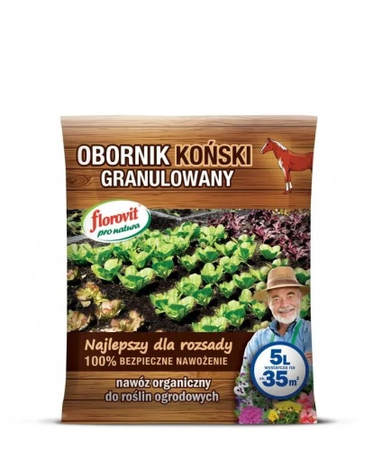 OBORNIK KOŃSKI NAWÓZ ORGANICZNY FLOROVIT 5l