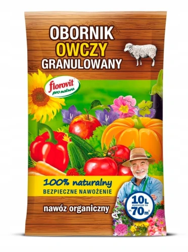 OBORNIK OWCZY EKO NAWÓZ ORGANICZNY FLOROVIT 10l