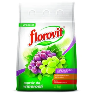 NAWÓZ DO WINOROŚLI FLOROVIT 1 kg na 20 roślin