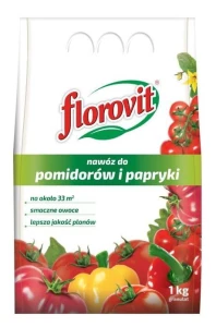 NAWÓZ DO POMIDORÓW I PAPRYKI FLOROVIT 1kg na 33m²