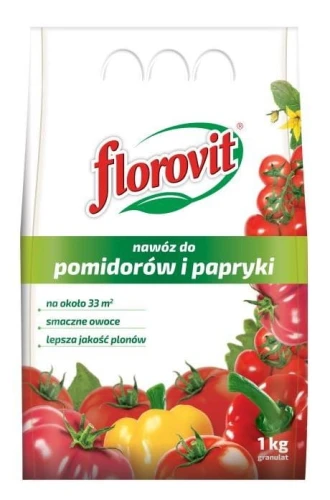 NAWÓZ DO POMIDORÓW I PAPRYKI FLOROVIT 1kg na 33m²