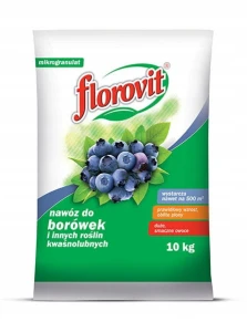 NAWÓZ DO BORÓWEK I KWAŚNOLUBNYCH FLOROVIT 10kg